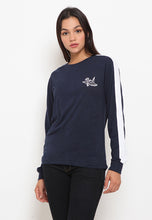 Load image into Gallery viewer, Crane Stripe Navy