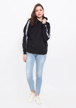 Load image into Gallery viewer, White Stripe Ganbatte Hoodie