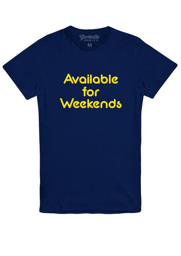 Available On Weekends