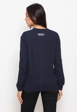 Load image into Gallery viewer, Crane Stripe Navy