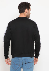 White Stripe Ganbatte Sweatshirt
