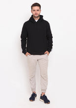 Load image into Gallery viewer, White Stripe Ganbatte Hoodie