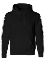 Load image into Gallery viewer, White Stripe Ganbatte Hoodie