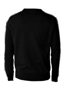 White Stripe Ganbatte Sweatshirt